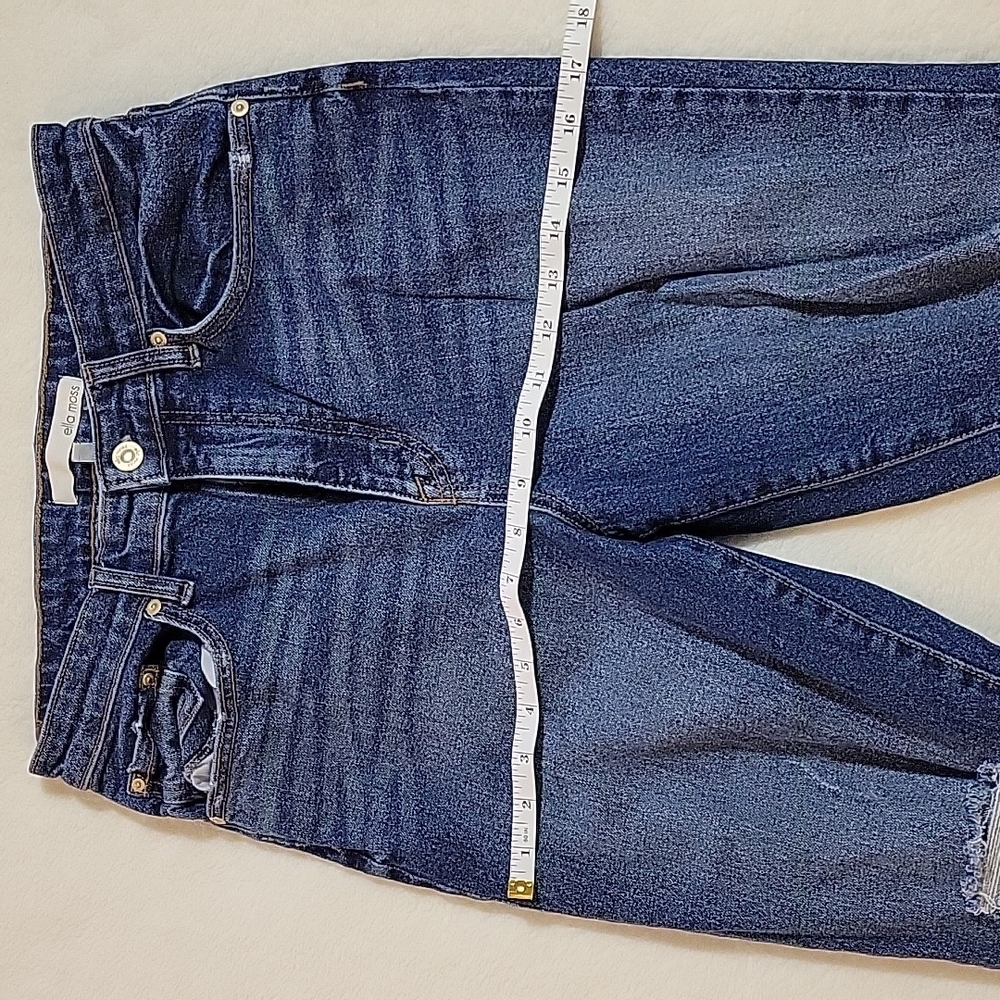 ELLA MOSS HIGH WAIST CROP FLARE PANTS - Picture 8 of 12